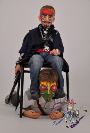 Сказки с Акварелькой, фейс-арт, детская фотосессия Сказки с Акварелькой, фейс-арт, детская фотосессия